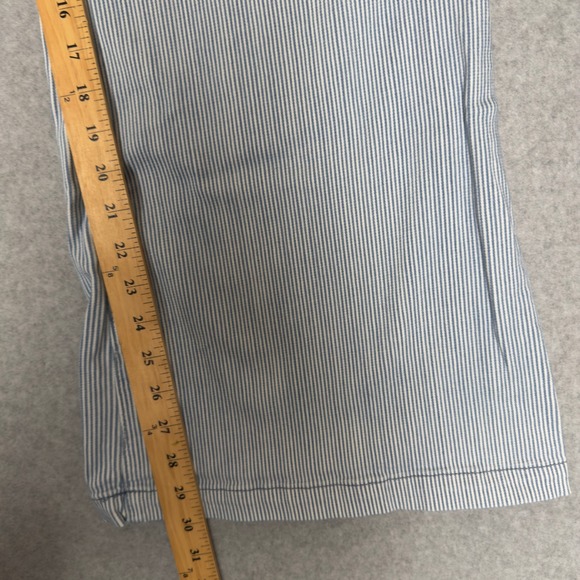 Lane Bryant Womens 24 Mid Rise Flare Jeans Flex Magic Waistband Striped - Picture 4 of 8